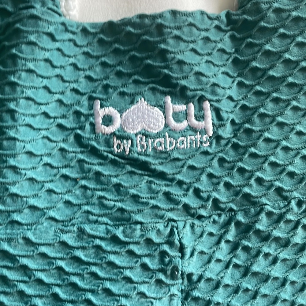 Booty By Brabants Croco Mint Leggings - Picture 6 of 11